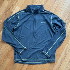 Men’s lightweight Columbia Quarter Zip